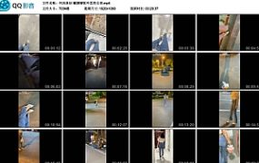 何沐原创 戴脚镣取外卖的女孩