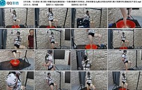 【飞天原创】将人贩子单腿吊起来,脚底按装一个感应踩踏开关控制水笼头,头顶在按上一…