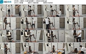 【云翎清风】小九被吊起来调教了，入体玩具口水直流