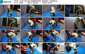 【飞天原创】柔仙儿12公分高跟抱腿拘束架禁锢，越挣扎越难受，还要被调教