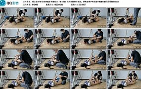 【绳之韵】菲菲白袜情趣水手服重口（第三集）人肉飞机终于落地，原味胶带严密封堵+绑脚掌驷马反吊极限