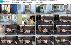 【试炼原创】长腿少女鸡翅缚户外被另一个美女狗链牵引走路羞耻感拉满回屋直接驷马放…