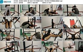 【浅浅原创】金属拘束架（03）超长1个多小时调教全身各处，TK+打脸+内外刺激超长超狠超久