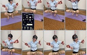 【眼眸原创】五体悬吊+垫脚+电击