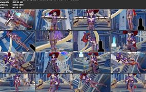 【3D动画】【原神拘束动画】莫娜拘束十字架，木马，吊缚