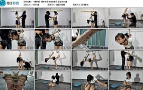 【一绳所爱】18岁的女孩被直臂吊了起来
