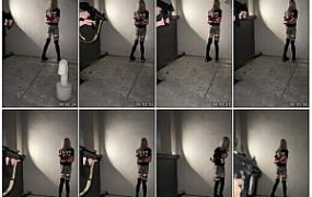 【女子动员兵的特殊训练：水弹枪打屁股】郊狼标靶电击