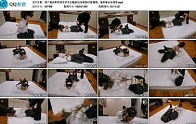 得了鼻炎和肩周炎的大长腿JK女孩竞敢体验捆绑，是舒服还是难受