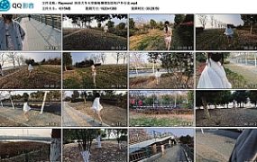 【Raymond】回音大冬天穿旗袍捆绑加肛钩户外行走