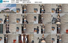 【一绳所爱】柱缚悬空 模特陈依依