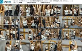 【李大侠】特战行动（中）四女在逃跑的过程被歹徒堵住，被迫脱下作战服，重新绑了起来。经受一系列拷问。。。