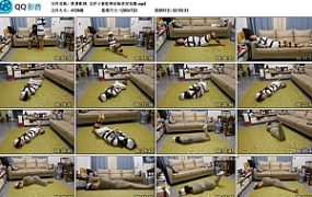 【胜景影视】女护士被胶带丝袜多层包裹