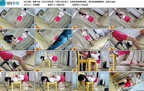 【绳舞飞扬】小鱼儿 脚尖踮地脚腕紧缚、后高手