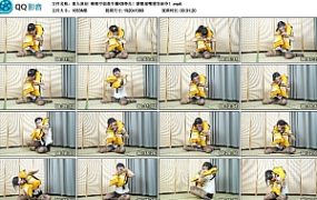 【象人原创】嗷嗷空姐救生圈K9挣扎！蒙眼堵嘴感官剥夺！