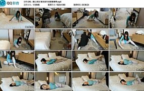 【随心原创】紫依蓝色体操服镣铐