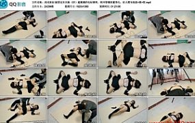 【浅浅原创】被固定在木板（01）超震撼的电钻锁死，铁环禁锢放置挣扎，任人摆布强高+摸+捏