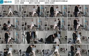 心悦艺束 大三妹子欣然的木马吊缚，这次真的吊上去了哦，还用tk鞭打强制多种方式刺激