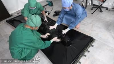 Hinako 捆绑之家：Hbc X 肛交伙伴——乳胶真空床治疗